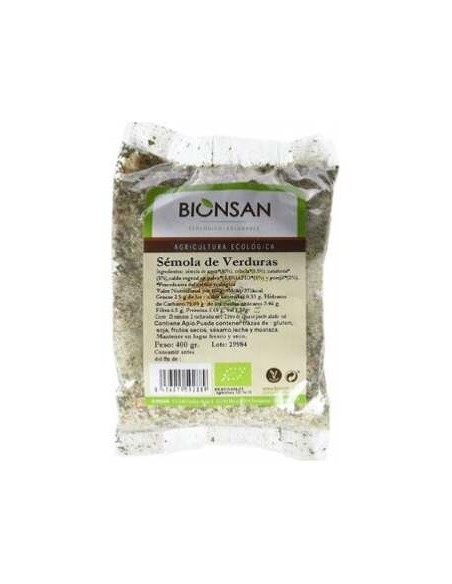 Bionsan Semola De Verduras 400G