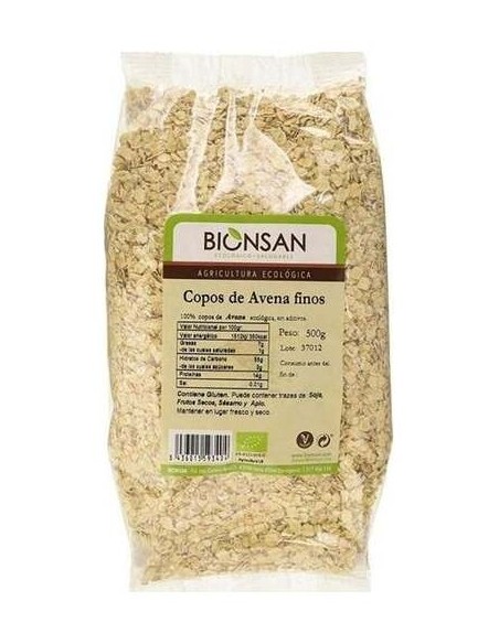 Copos De Avena Finos Ecologicos Bionsan 500G