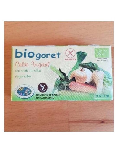 Bio Goret Caldo Veg. Cubitos Bio 66G