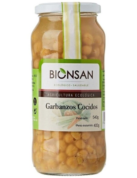 Bionsan Garbanzos Cocidos Eco 400G