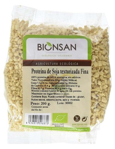 Bionsan Proteina De Soja Texturizada Fina 200G