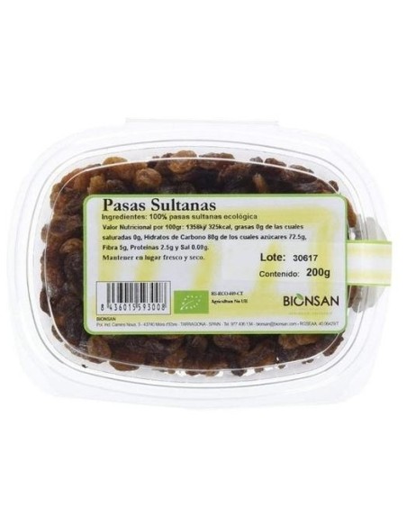Bionsan Pasas Sultanas Eco 200G