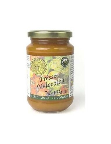 Cal Valls Mermelada Melocotón Sin Azúcar Eco 370 G