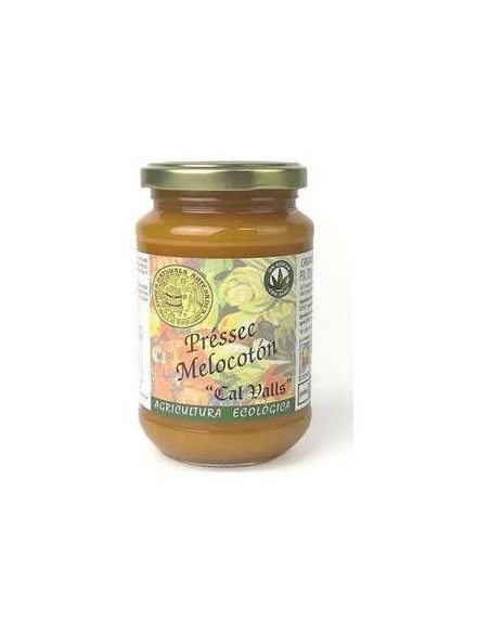 Cal Valls Mermelada Melocotón Sin Azúcar Eco 370 G