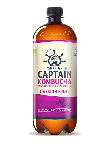 Captain Kombucha Frutas De La Pasión Bio 1L