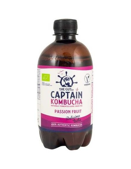 Captain Kombucha Frutas De La Pasion Bio 400Ml