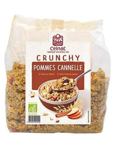 Muesli Crunchy Manzanas Y Canela Bio 500Gr.