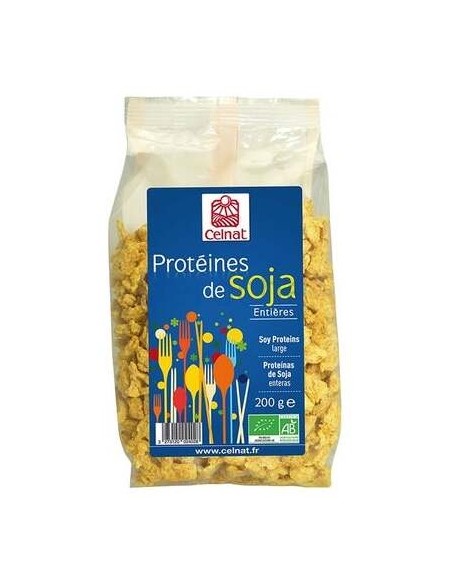 Celnat Soja Texturizada Gruesa Entera 200G