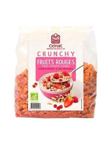 Celnat Muesli Crunchy Frutos Rojos Bio 500G