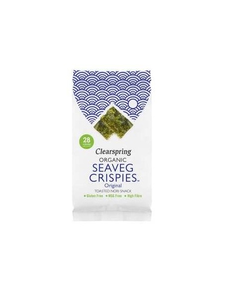 Clearspring Snack Algas Nori Tostada Bio 4G