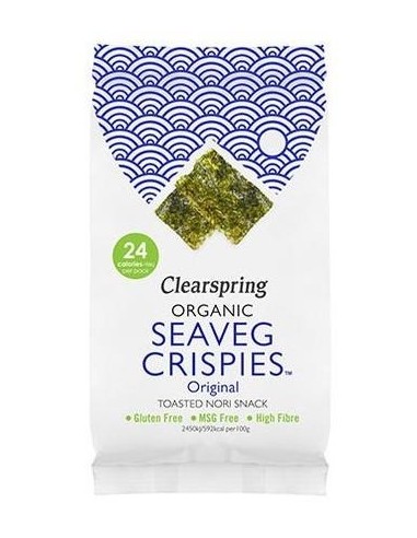 Clearspring Snack Algas Nori Tostada Bio 4G