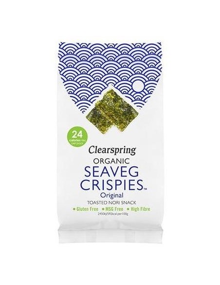 Clearspring Snack Algas Nori Tostada Bio 4G