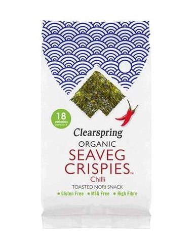 Clearspring Snack Algas Nori Chili Bio 4G
