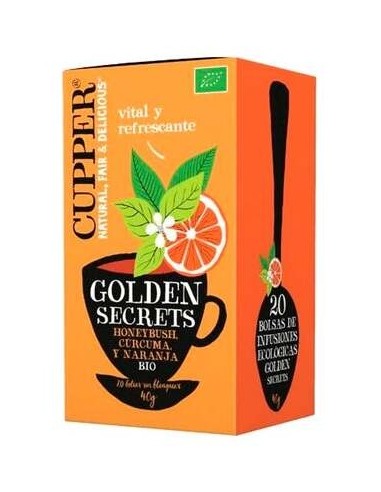 Cupper Golden Secrets Infusion Bio 20Uds