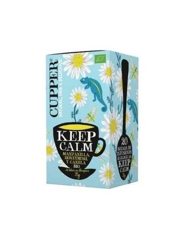 Cupper Keep Calm Infusion Bio 20Uds