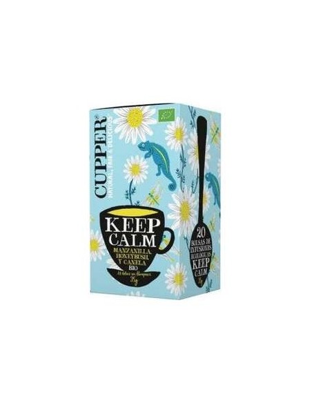 Cupper Keep Calm Infusion Bio 20Uds