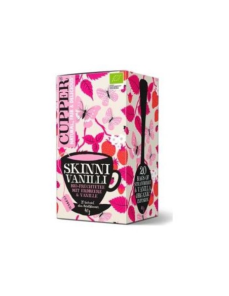 Fresa Y Vainilla Infusion 20Bolsitas. Bio Vegan