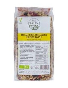 Eco-Salim Muesli Crocante De Avena Y Frutos Rojos Bio 250G