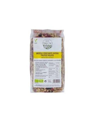 Eco-Salim Muesli Crocante De Avena Y Frutos Rojos Bio 250G