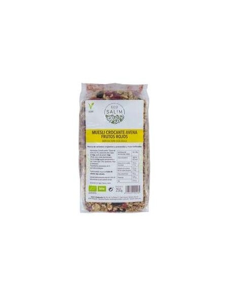 Eco-Salim Muesli Crocante De Avena Y Frutos Rojos Bio 250G