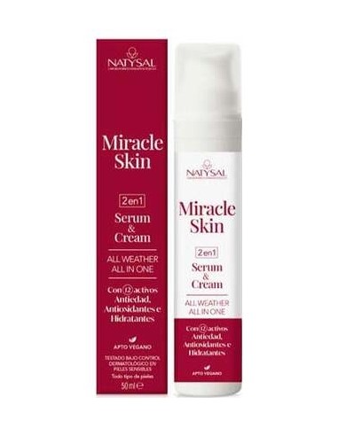 Natysal Miracle Skin 2En1 Serum Crema 50Ml