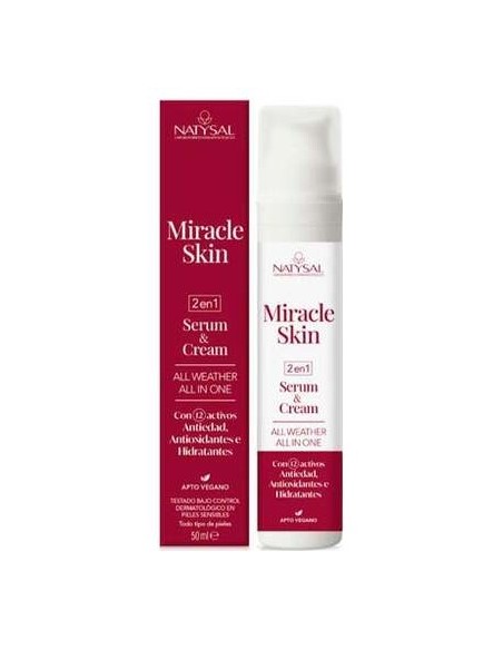 Natysal Miracle Skin 2En1 Serum Crema 50Ml