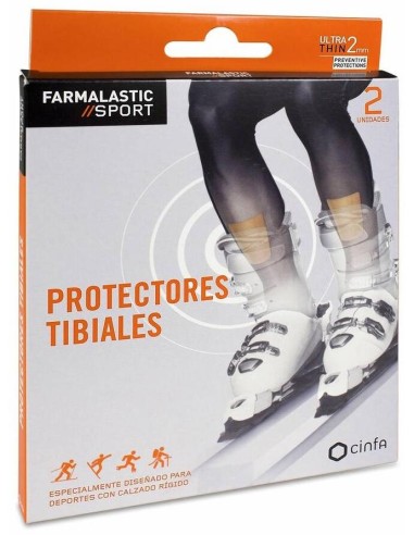 Farmalastic Sport Apósito Protector Tibiales 2Uds