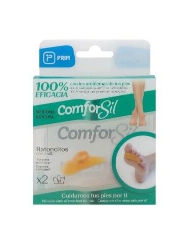 Comforsil Ratoncitos Silicona Anillo Dedos Derecho E Izquierdo T-L 2Uds