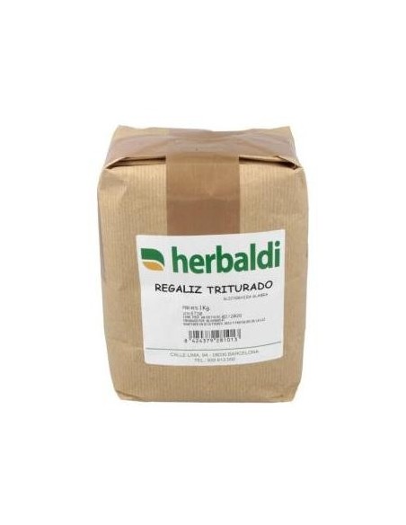 Herbaldi Hierba Regaliz Raiz Triturada 1Kg