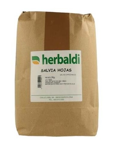 Herbaldi Hierba Salvia Hoja Triturada 1Kg