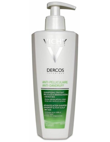 Vichy Dercos Technique Anticaspa Ds Champú Cabello Seco 390Ml