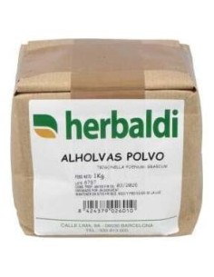 Herbaldi Hierba Alholvas Polvo 1Kg
