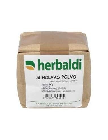 Herbaldi Hierba Alholvas Polvo 1Kg