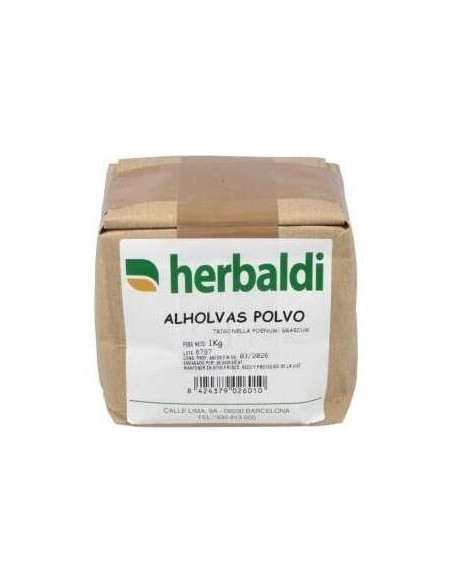 Herbaldi Hierba Alholvas Polvo 1Kg
