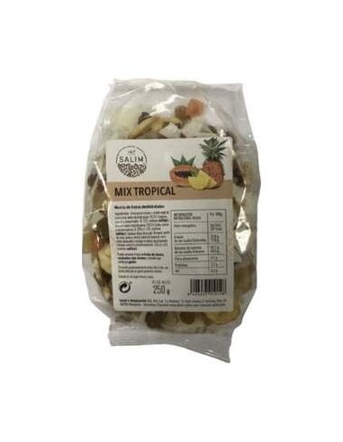 Mix Tropical De Frutas Deshidratadas 250Gr.