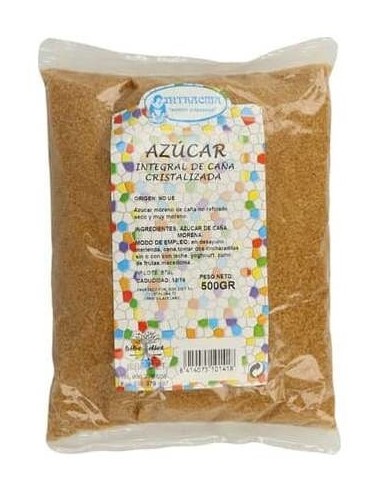 Azucar De Caña Cristalizado Integral 500Gr.