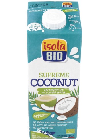 Isola Bio Bebida Veg Coco Suprem S/A S/G 1000Ml