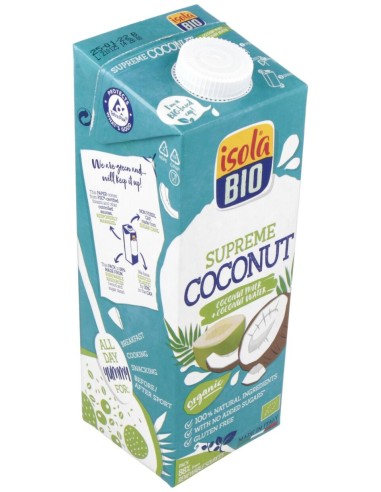 Isola Bio Bebida Veg Coco Suprem S/A S/G 1000Ml