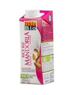 Bebida Vegetal De Arroz Con Almendra 250Ml. Bio Sg