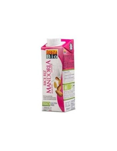 Bebida Vegetal De Arroz Con Almendra 250Ml. Bio Sg