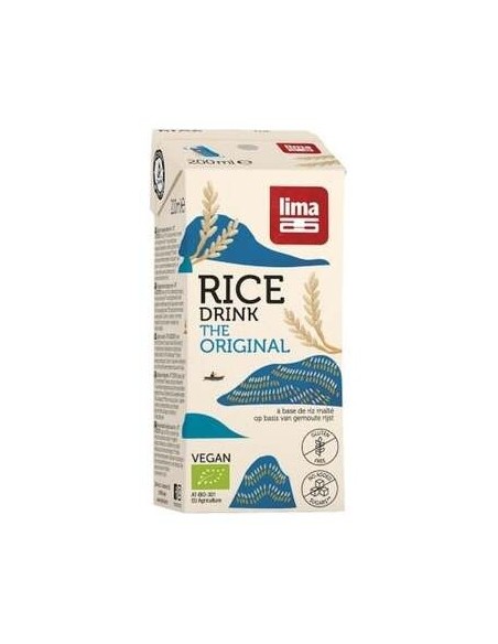Lima Bebida De Arroz Original Vegan 1L