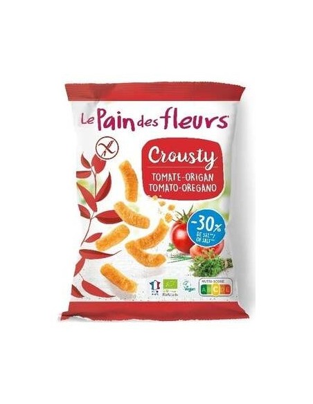 Ganchito Crousty Tomate Y Oregano 75G Bio Sg Vegan