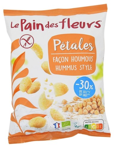 Le Pain Des Fleurs Chips Petalos Estilo Hummus Bio 75G