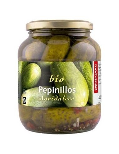 Machandel Pepinillos Agridulces Bio 680G
