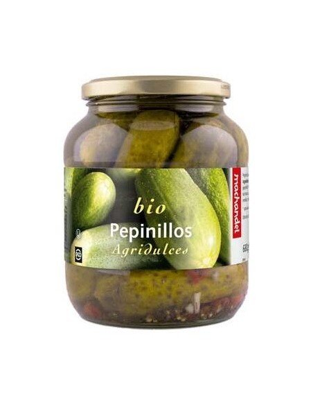 Machandel Pepinillos Agridulces Bio 680G