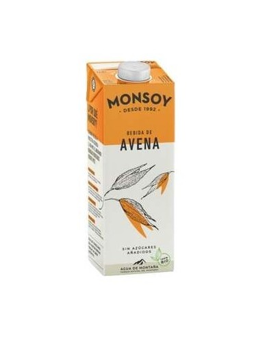 Bebida Vegetal De Avena 1Lt 6Uds. Bio