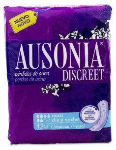Ausonia Discreet Maxi Day Night 12 Unid