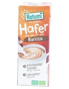 Bebida Vegetal De Avena Soja Barista 1Lt 8Uds. Bio