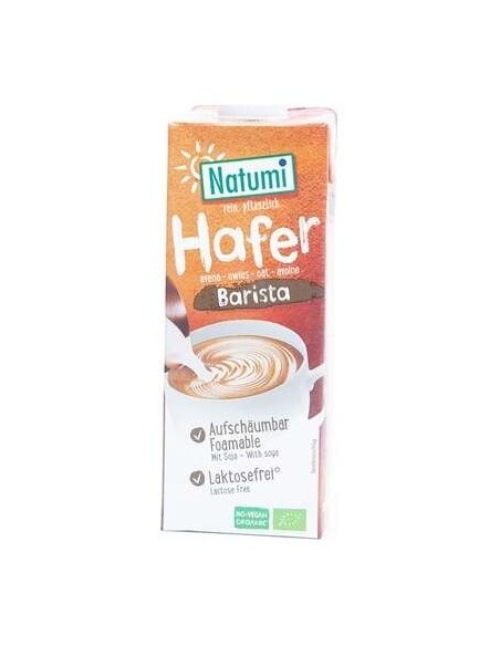 Bebida Vegetal De Avena Soja Barista 1Lt 8Uds. Bio