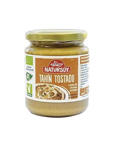 Natursoy Tahin Tostado Con Sal Marina Eco 250G